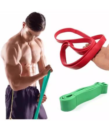 Fitness Men's Rubber Band Women's Tension Rope Elastic Latex Resistance Band (D 1) - Buy Online on GoSupps.com