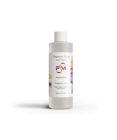 Peppermint Fragrance Oil - 8 Fl Oz Plastic Bottle (240ml) 8 Fl Oz (Pack of 1)