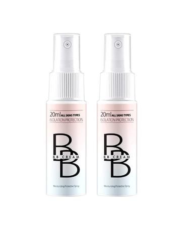 VOUNEDA BB Cream Foundation Spray BB Cream Concealer whitening whitening BB cream 2 pieces 20 ml face BB Cream Concealer Moisturizing Foundation Portable Whitening spray