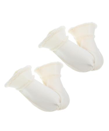Thin Insole Shoes Warm Liner Clogs Liner 2 Pairs Furry Liners Insoles Shoes Warm Liner Winter Clogs Fur Shoe Insert Removable House Slippers Fleece 35-36 5.5