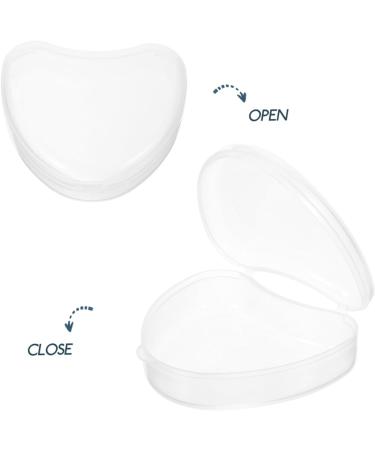 Buy Magiclulu Love-Shaped Transparent Storage Box Set | Travel Suitcase for Women | Portable Retainer Case (2 Pieces) - Buy Online on GoSupps.com