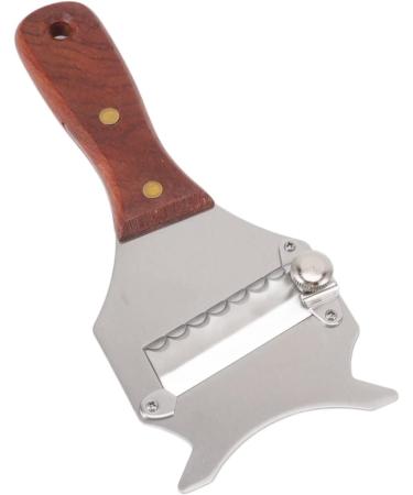 Premium Mini Truffle Grater - Stainless Steel & Ergonomic Wooden Handle for Easy Chocolate Grating - Buy Online on GoSupps.com