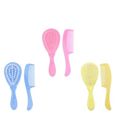Healifty Toddler 3 Sets Blue Infant Brush Random Plastic and Care Bathing for Toddlers Gift Baby Shampoo Kids Registry Shower Creative Color Head Tool/Newborns Grip Cap Yellow 6pcs/ As Shown 12x4.5cm