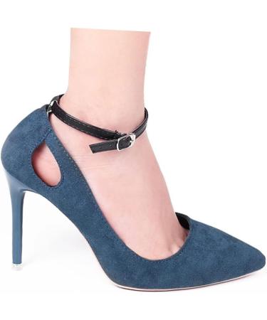 6 Sets High Heels Anti-Drop Heel Straps - Non-Slip Ankle Shoelaces & Adhesive Heel Pads for Secure Fit - Buy Online on GoSupps.com