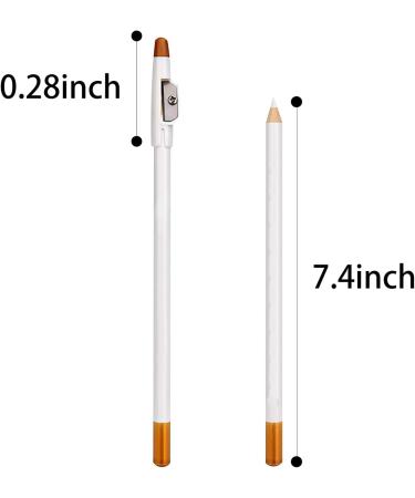 AOVNA 2Pcs Barber Pencil with Built-in Sharpener Hairline Outliner Pencils Beard Shaping Pencils Styling Grooming Tool for Men Enhance Facial Hair - Buy Online on GoSupps.com