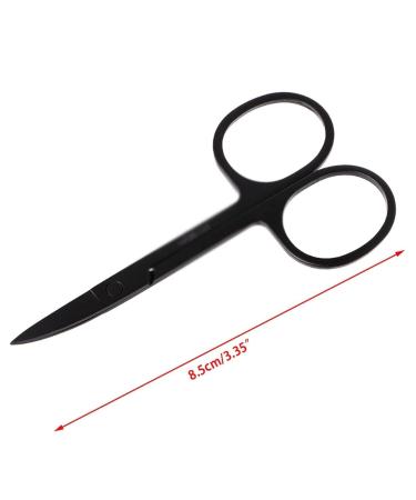 Craft Scissors Professional Nail Scissor Manicure for Nails Eyebrow Nose Eyelash Cuticle Scissors Curved Pedicure Makeup Tools Scissors - Buy Online on GoSupps.com