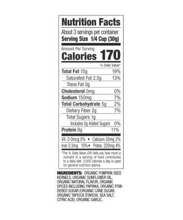Top Fox Snacks - Organic Pop-Roasted Pumpkin Seeds | Gluten Free Keto & Vegan Friendly | Chile Lime Flavor - 2 Pack (3.5 oz) - Healthy Protein Snacks - Buy Online on GoSupps.com