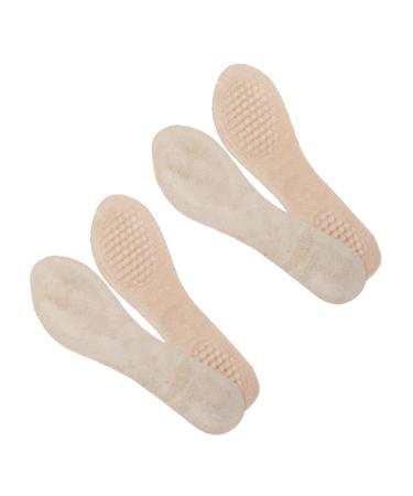FOMIYES 2 Pairs Honeycomb Three-Point Insole Shoe-pad Shoe Insole Anti-wear Pad Honeycomb Shoe Pad Shock-Absorbing Shoe Cushion Comfortable Insole Breathable Insole As Shown 21X7X0.2CM