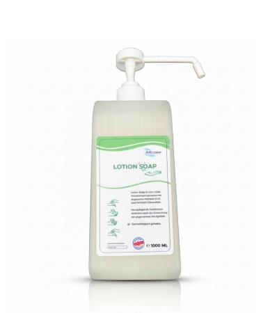 Blanc HYGIENIC Premium Cream Soaps - Dermatologically Tested Liquid Soap - 6 x 1000ml Bottles Per Pack