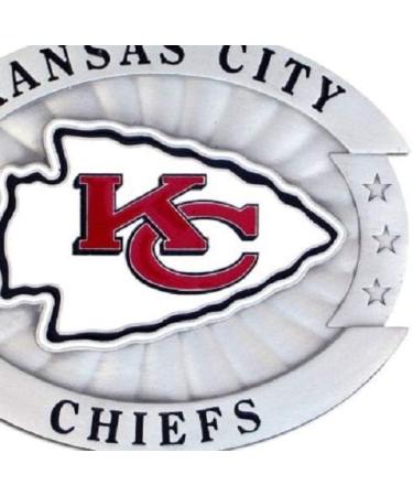 Siskiyou Sports Kansas City Chiefs Men's Oversized Fan Belt Buckle - Buy Online on GoSupps.com