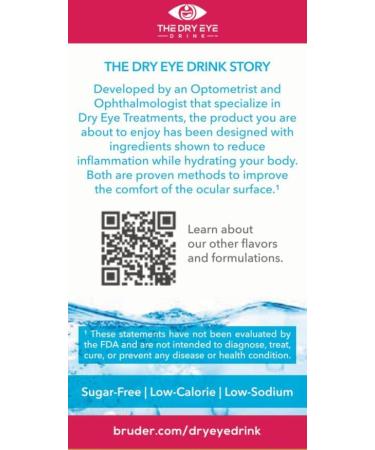 Ultimate Hydration for Dry Eyes | Sugar-Free Electrolyte Powder Packets with Vitamins & Turmeric | 20 Mixed Berry Packets - Buy Online on GoSupps.com