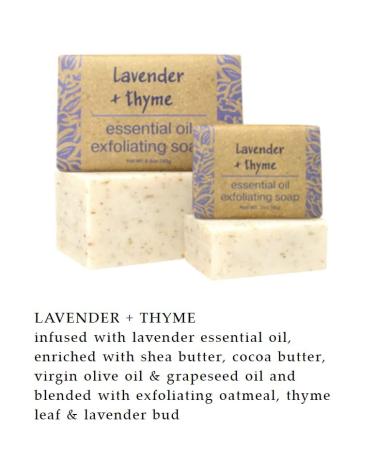 Buy Greenwich Bay Lavender & Thyme Exfoliating Bath Bar Soap Set (2 x 8.6oz) - International Shipping Available - Buy Online on GoSupps.com