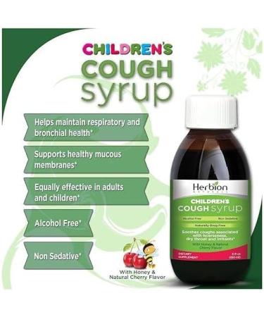 Herbion Children's Cough Syrup 150ml - Soothing Relief for Kids - Buy Online on GoSupps.com