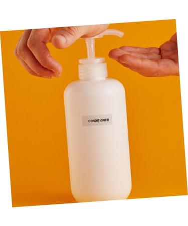 LALAFINA 60 Sheets Stickers Bottle Shampoo Tag Cosmetics Classification Label Travel Paper Skin Care Products As Shownx3pcs 12.00X4.00X0.20CMx3pcs - Buy Online on GoSupps.com