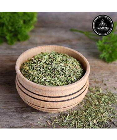 Naturevibe Botanicals Parsley Flakes 3.53oz (100g) - Petroselinum crispum var. neapolitanum - Buy Online on GoSupps.com