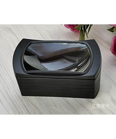 Tabletop Aspheric Lens Magnifier 3X Magnification with 4 LED Illuminated Square Zoom for Elderly Newspaper Reading Books Hobbies Learning Repairing Observation Acrylic Handheld Magnifying Glasses - Buy Online on GoSupps.com