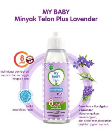 My Baby Minyak Telon Plus Lavender 60 ml (lot de 1) - Buy Online on GoSupps.com