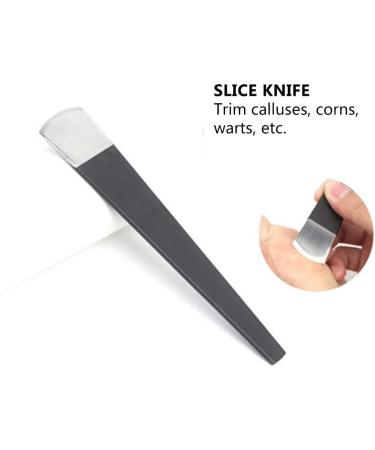 4pcs Pedicure Knife Set - ANGGREK Corn Foot Callus Remover Dead Skin & Cuticle File Rasp for Smooth Feet - Buy Online on GoSupps.com