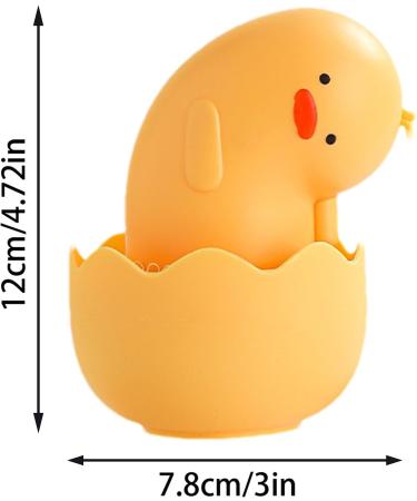 Scrub Brush for Dishes | Duck Shape Cleaning Ball - Pot Scrubber for Cleaning Dishes Pots and Pans Kitchen Sink Cleaning Scrubber for Kitchen Household Yellow - Buy Online on GoSupps.com
