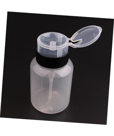  FOMIYES FOMIYES 220ml Pump Bottle for Nail Polish Remover Liquid Storage Bottle with Under-Pump for Toner Remover Locking - Buy Online on GoSupps.com