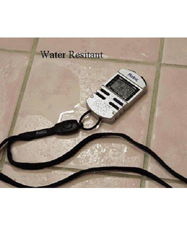 Robic 1000W Dual Stopwatch with Countdown Timer - Black | Water Resistant | Huge LCD Display - Buy Online on GoSupps.com