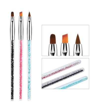 5-Piece Nail Brush Set - Professional Nail Art Dotting Tools & Dual-Ended Acrylic Pen for DIY Nail Design - Buy Online on GoSupps.com