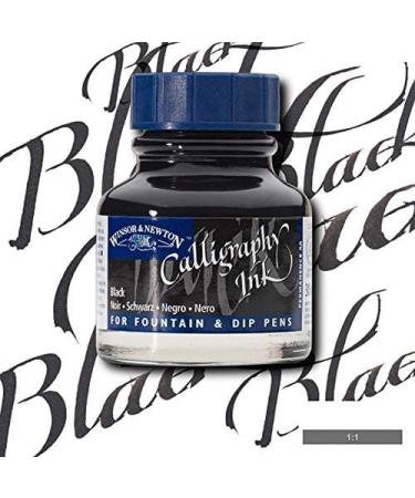 Winsor & Newton Calligraphy Ink Bottle  30ml  Black - Buy Online on GoSupps.com