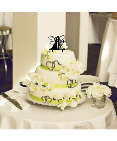 Fishing Wedding Cake Topper Fisherman Gone Fishing Theme Wedding/Engagement/Bridal Shower/Anniversary Cake Decoration Mr&Mrs Wedding Cake Topper - Buy Online on GoSupps.com