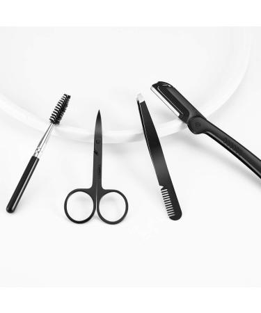 5-in-1 Eyebrow Trimmer Kit | Eyebrow Scissors & Tweezers for Perfect Brows - International Shipping Available - Buy Online on GoSupps.com