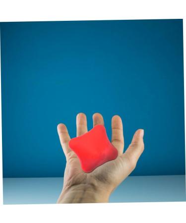 Gatuida 2-Pack Fitness Decompression Balls | Red Skin Care Massage Toys for Students | Exercise & Wellness Supplies 6x6cm - Buy Online on GoSupps.com