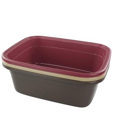 Wekioger Wash Basin 18 Quart, 3 Packs