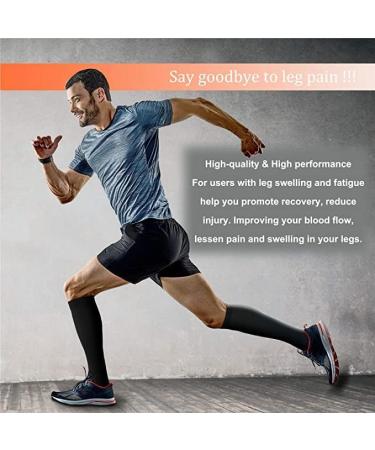 3 Pairs Copper Compression Stockings for Men & Women - 15 20 mmHg for Improved Blood Circulation Ideal for Running Hiking & Cycling - L-XL - Buy Online on GoSupps.com