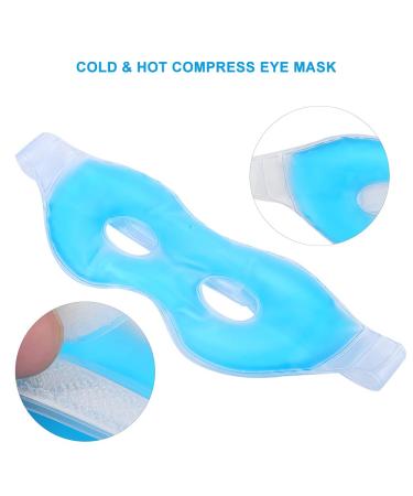 Gel Eye Mask - Reusable Cold & Hot Compress for Dark Circles Puffy & Dry Eyes - Anti-Fatigue Solution | International Shipping - Buy Online on GoSupps.com