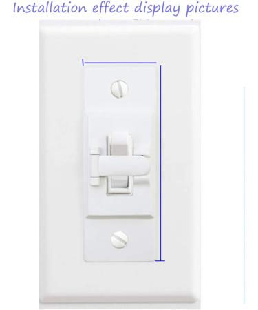 A Single-Control Pull Switch Rectangular Protector Child Safety Switch Lock Protection Cover 3.11.2 Inches Environmentally Friendly ABS Resin Material. - Buy Online on GoSupps.com