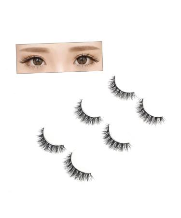 FRCOLOR 3 Pairs Long Thick Eyelashes Fake Lashes Fake Eyelash False Eyelash Natural Eyelashes Multi-layer