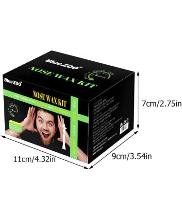Nose Wax Kit for Hair Removal Effective Waxing for Nose Eyebrow Lips & Mustache | International Shipping Available - Buy Online on GoSupps.com