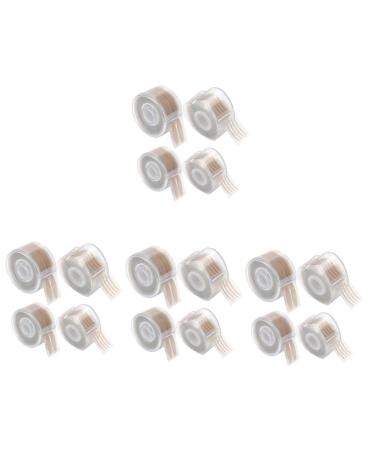 TOVINANNA 16 Rolls Roll Double Eyelid Sticker Eyelid Tape Eyelid Lifter Strips Eye Lift for Droopy Double Side Tape Anti Sweat Invisible Breathable Adhesive Material Heart-shaped Reel