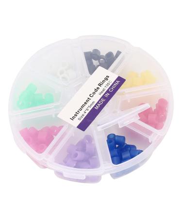 Multicolored Silicone Code Rings - 160 Universal Autoclavable Orthodontic Accessories for Dental Clinics - Buy Online on GoSupps.com