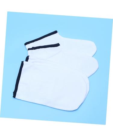 minkissy 2 Pairs Wax Gloves Wax Bath Hand Mitts Paraffin Wax Mitts Insulated Gloves Paraffin Wax Bath Gloves & Booties Paraffin Bath Cloth Gloves Insulation Cotton Take a Bath - Buy Online on GoSupps.com