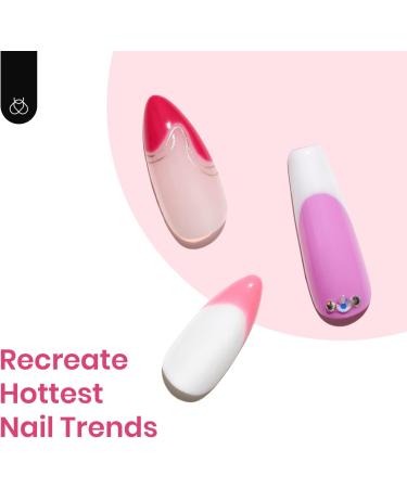 Beetles Gel Nail Polish Set - Lingering Grace Collection | 36 Colors Pink Red Purple | Sparkle Glitter Manicure Kit with Base & Top Coat - Buy Online on GoSupps.com