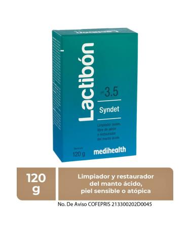 Lactibon Syndet pH 3.5 120g Skin Clear Soap - Gentle Cleansing for Healthy Skin - Buy Online on GoSupps.com