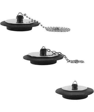 Upgrades Sink Stoppers Set Rubber Drain Plugs with Hand Hook Simple Installation Suitable for Kitchen & Bathroom Sinks 5cm sets - Buy Online on GoSupps.com
