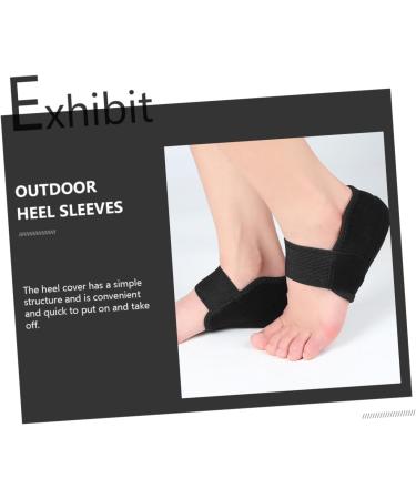 Buy Heel Cover Pads for Plantar Heel Pain Relief - Non-Slip Comfortable Night Use - 11.2x6.5cm - Buy Online on GoSupps.com