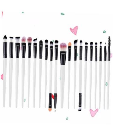 Shop Housoutil 60 Pcs Eyeshadow & Eyelash Brush Kit - Portable Makeup Accessories for Women | International Shipping - Buy Online on GoSupps.com
