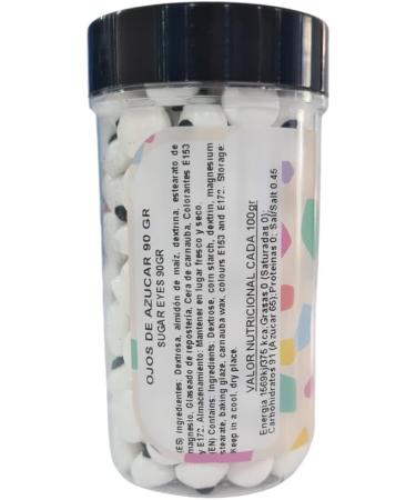Azucren Edible Eyes for Cake Decorations Sugar Eye Decorations for Desserts Ideal for Cakes and Cupcakes - 90 Gr - Buy Online on GoSupps.com
