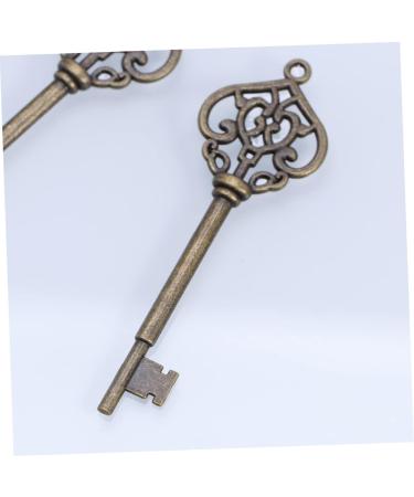 ABOOFAN 60 Pcs Accessories for Teen Girls Bracelet Finding Pendant Key Shape Pendant Material Student Alloy - Buy Online on GoSupps.com