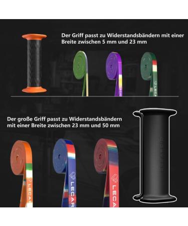 Premium Fitness Band Handles - Protect Your Hands with Durable Black Levers for Resistance Training - Buy Online on GoSupps.com