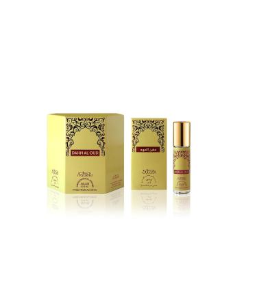 Nabeel Perfumes Dahn Al Oud Concentrated Roll On Oil Free From Alochol 6 x 6mL Perfume