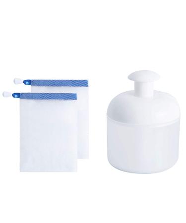 3pcs Bubble Bottle Mesh Pouch Bubble Foam Net Sack Saver Pouch Drawstring Holder Bags