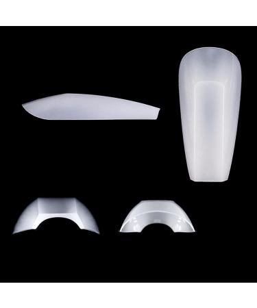FEIlei Full Cover Nail Tips Extra-Long for Press On Nails Manicure Tools Salon-Home DIY White - Buy Online on GoSupps.com